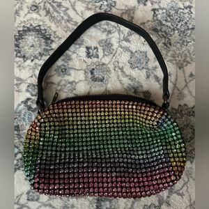 Rainbow sequin hand purse. Excellent condition. Super clean.